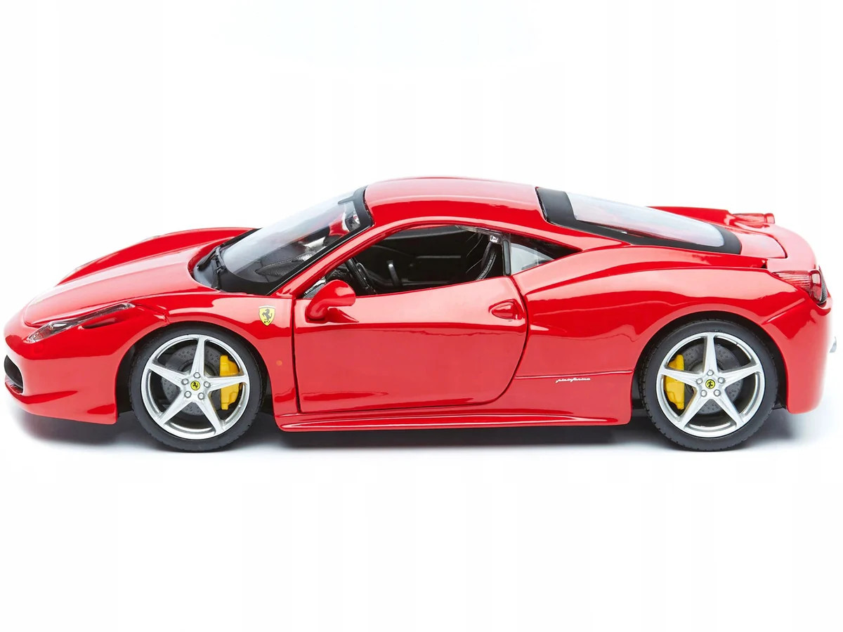 Ferrari 458 Italia Red 1/24 Diecast Model Car by Bburago Ferrari 458 Italia Red 1/24 Diecast Model Car by Bburago