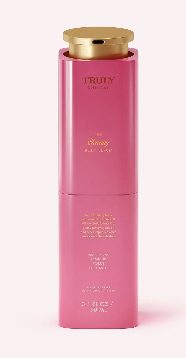 Truly The Clearing Body Serum Acne & Blemishes Fragrance-Free 3.1 fl oz SEALED