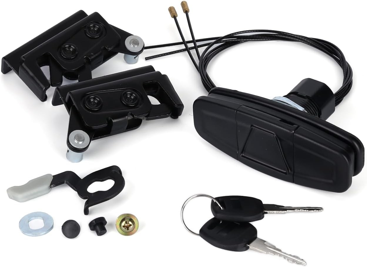 Truck Cap Twist Handle Lock Kit Compatible with Leer 100XQ 100XL 100XR