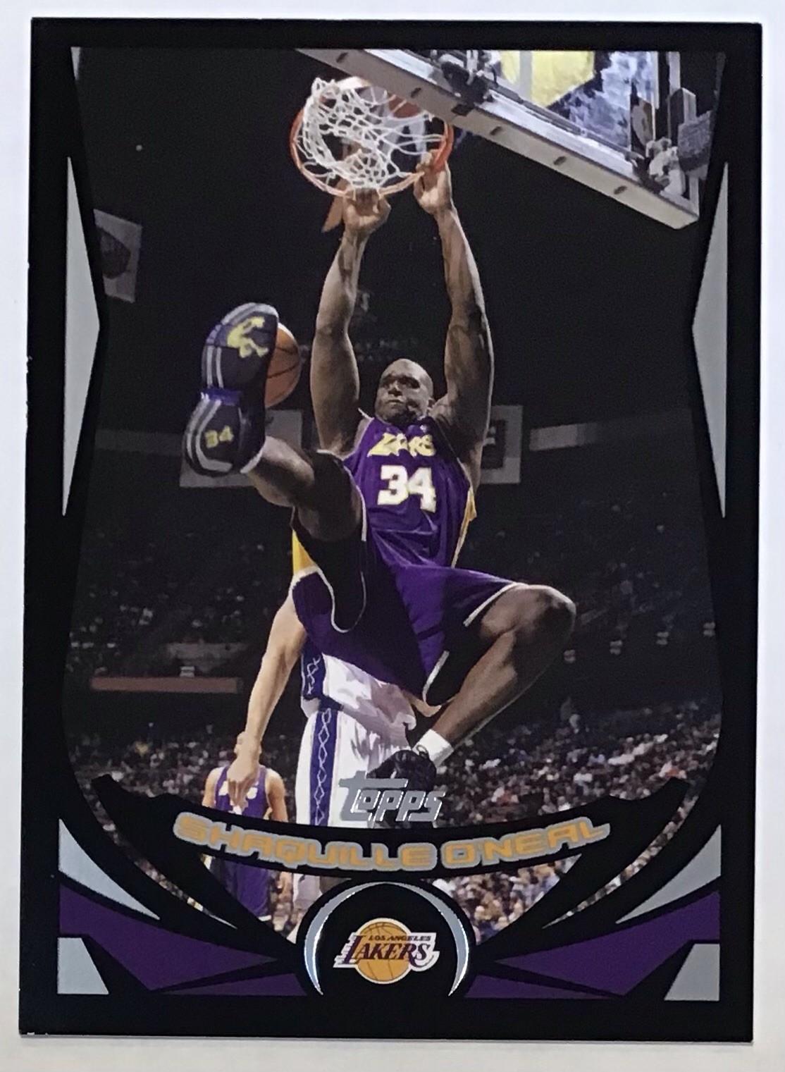 SHAQUILLE O’NEAL 2004-05 TOPPS BLACK /500 PARALLEL LOS ANGELES LAKERS HOF