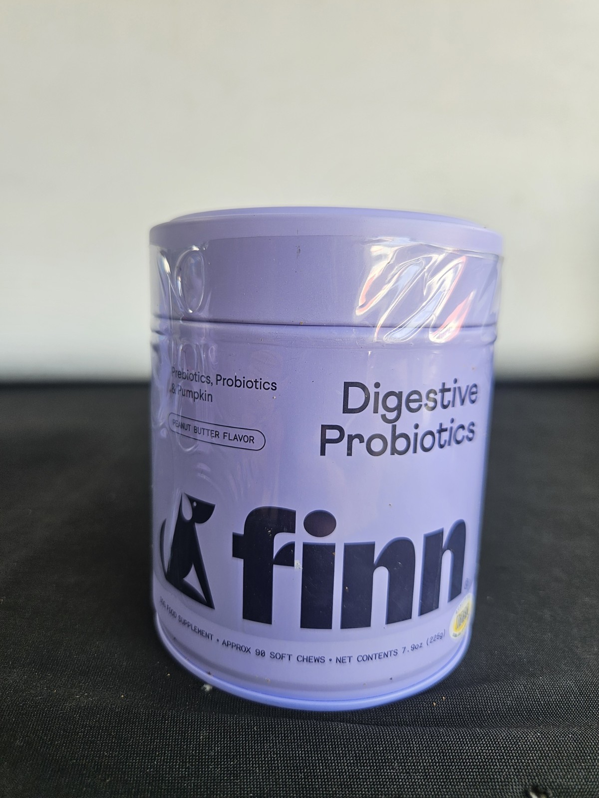 Finn Digestive Probiotics for Dogs 90 Soft Chews Pumpkin PB BB 10/10/2026