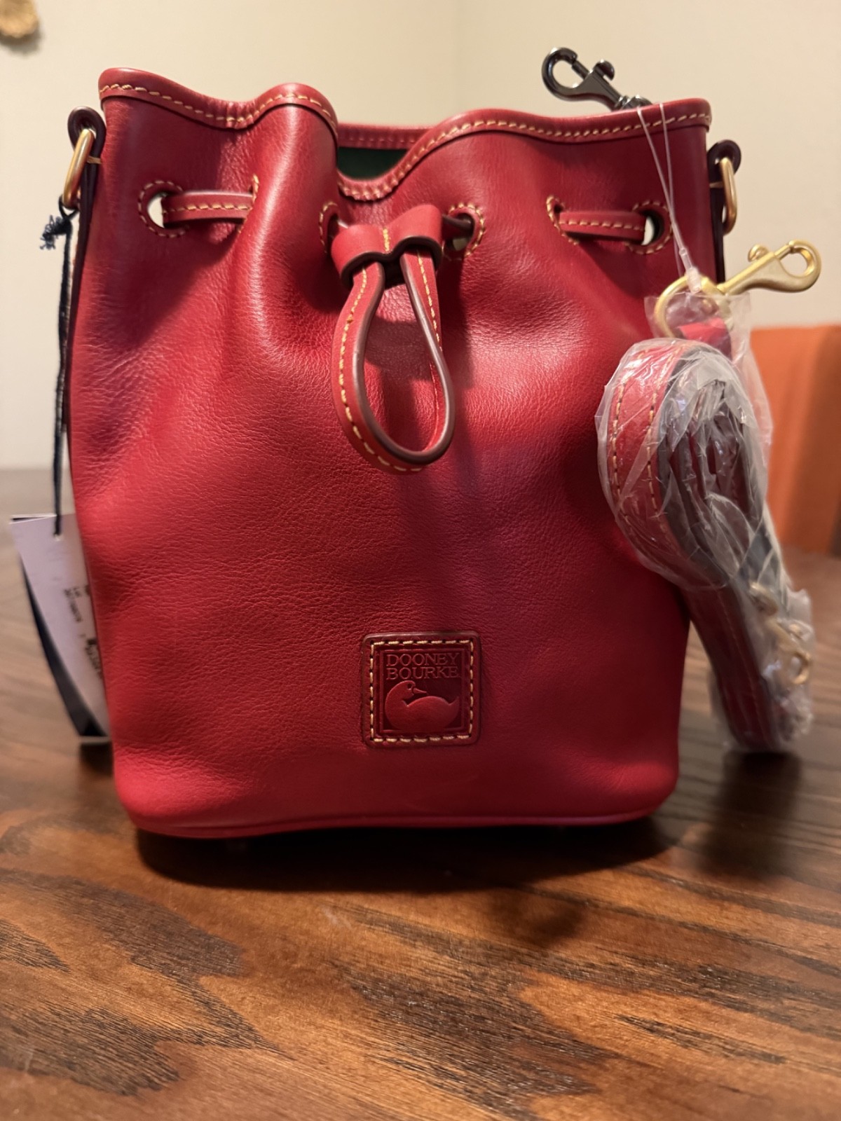  Dooney an Bourke Florentine Small Drawstring Bag NWT