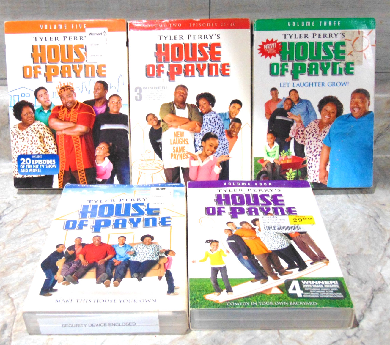 USED Volumes 1 Through 5 Tyler Perry HOUSE OF PAYNE DVD\'s USED Volumes 1 Through 5 Tyler Perry HOUSE OF PAYNE DVD\'s