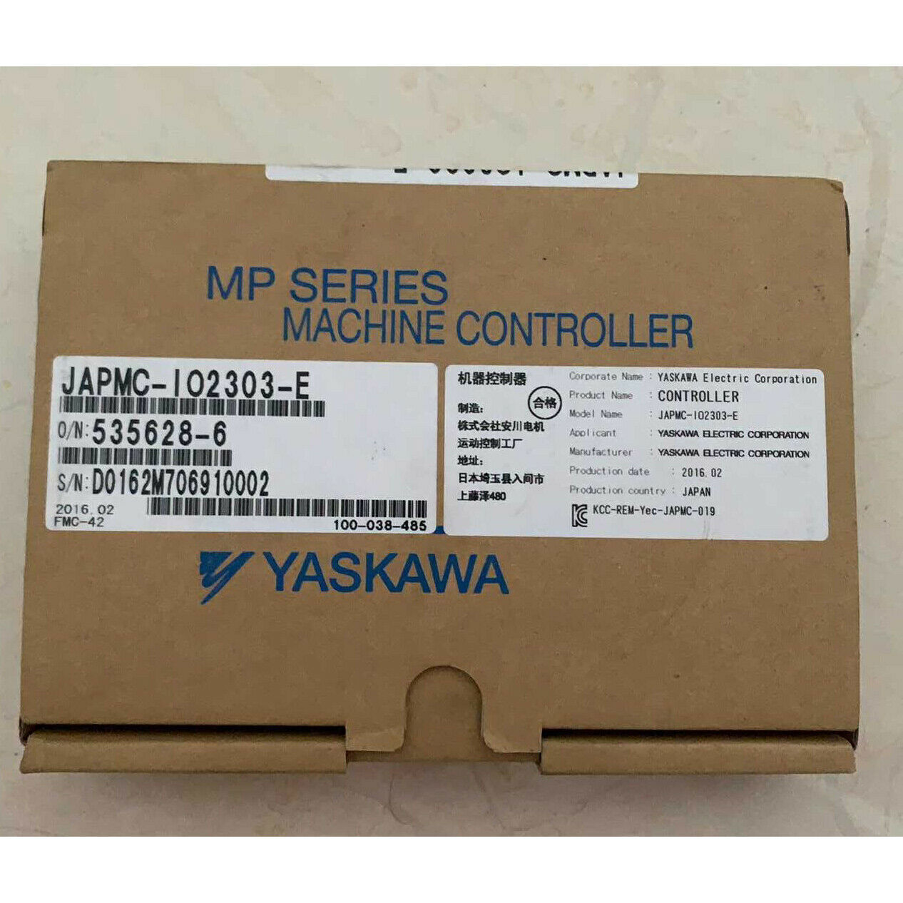 1PC YASKAWA JAPMC-IO2303-E Controller JAPMC-I02303-E NEW Expedited Shipping #US
