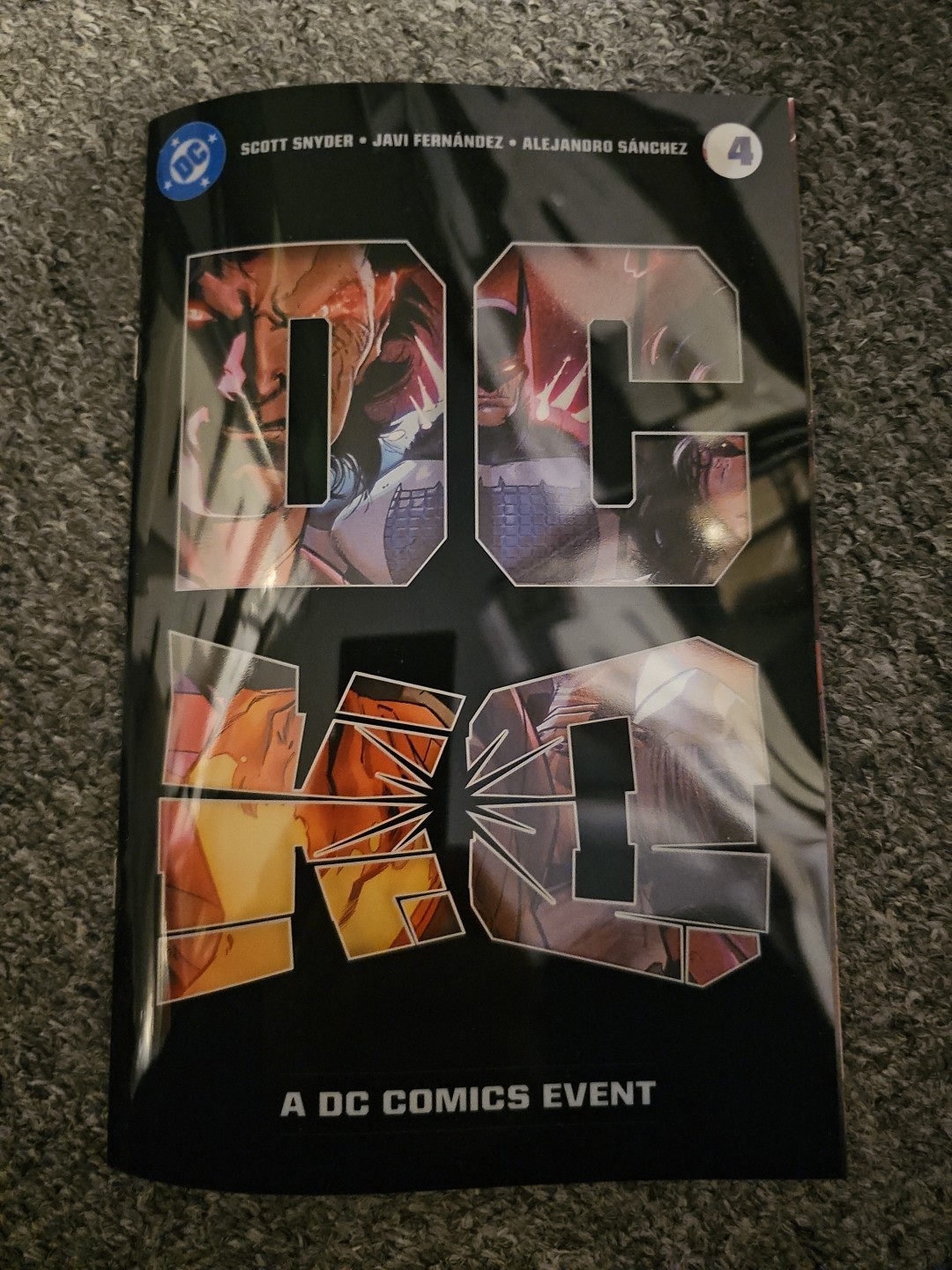 DC KO #4 (Of 5) Javier Fernandez Acetate Cover DC COMICS 2025 NM DC KO #4 (Of 5) Javier Fernandez Acetate Cover DC COMICS 2025 NM