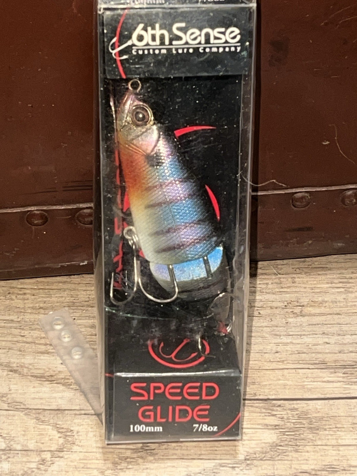 6th Sense Speed Glide 100 Swimbait Bluegill Spawn 100mm 7/8oz Freshwater 6th Sense Speed Glide 100 Swimbait Bluegill Spawn 100mm 7/8oz Freshwater