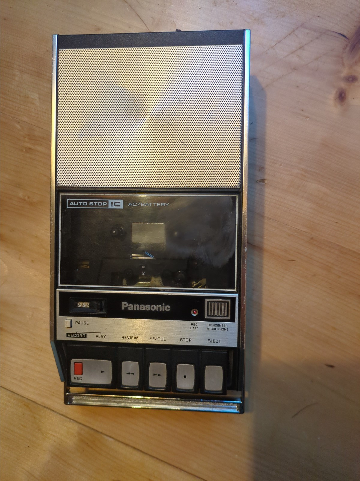 Vintage Panasonic RQ-413AS Portable Cassette Tape Recorder Player *PARTS/REPAIR*