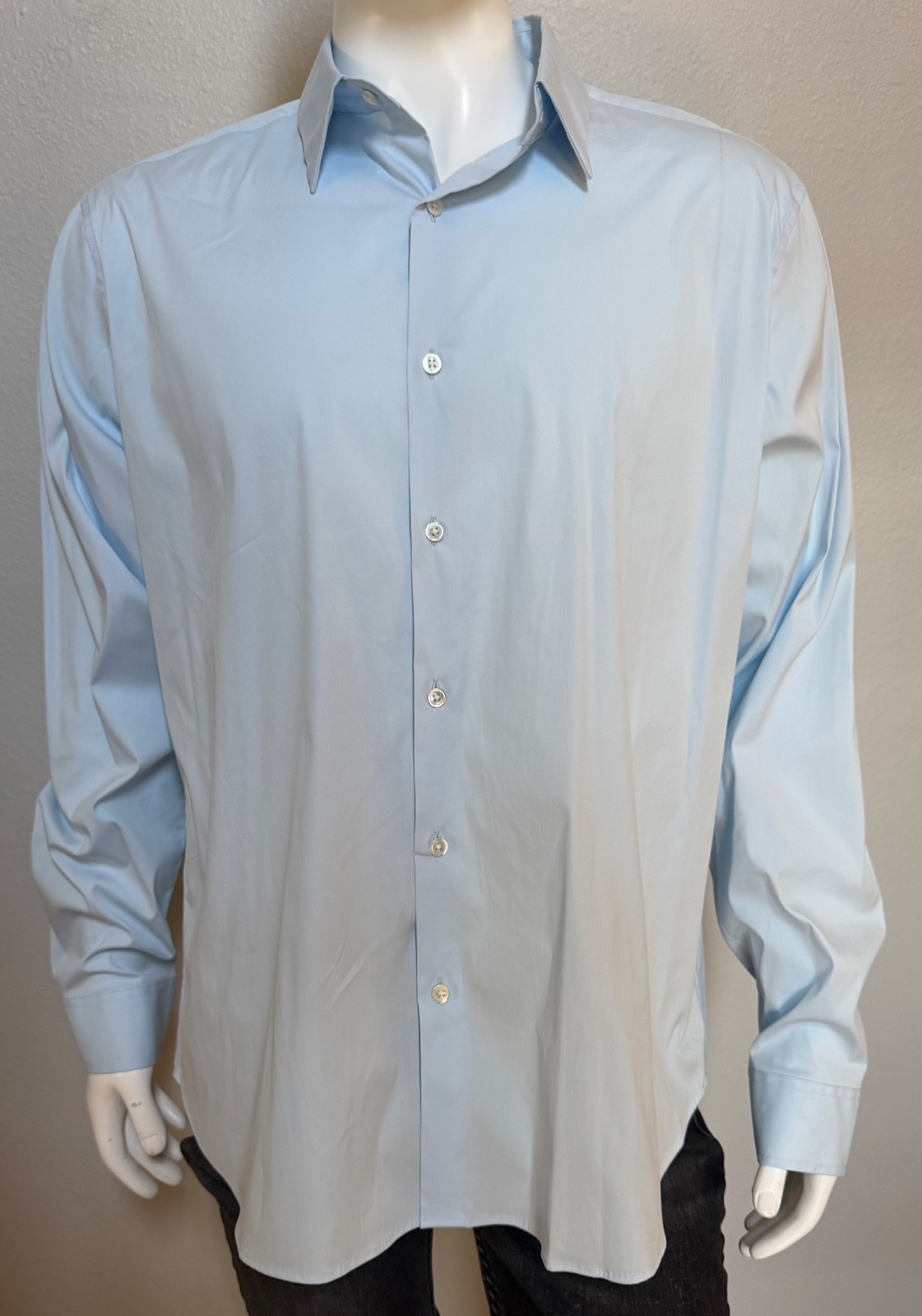 Theory NWT Men\'s Long Sleeve Poles Collared Sylvain Dress Shirt Sz XXL Versatile Theory NWT Men\'s Long Sleeve Poles Collared Sylvain Dress Shirt Sz XXL Versatile