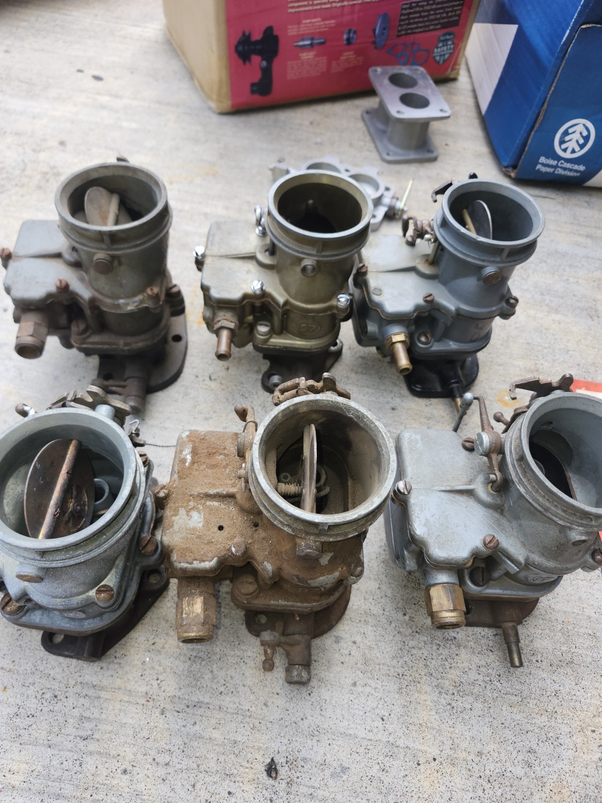 stromberg 97 carburetor Parts Massive Parts Lot 6 Carbs Jets Vintage Ford