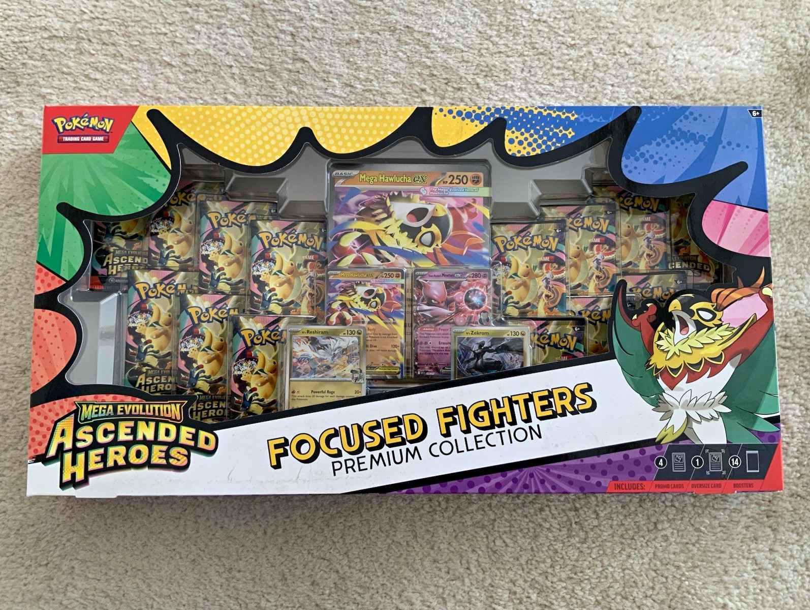 Pokémon TCG Ascended Heroes Focused Fighters Premium Box Promo