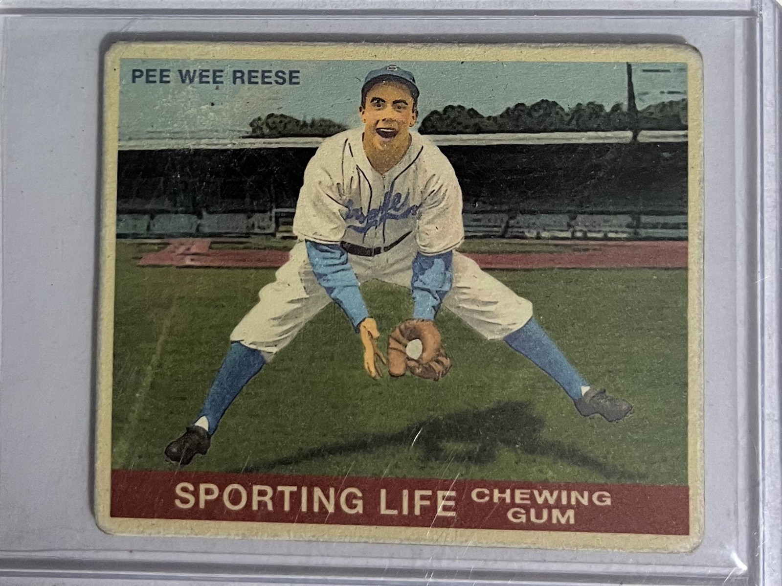 Rare 2014 Sporting Life Pee Wee Reese #147 Chewing Gum 4th Series Rare 2014 Sporting Life Pee Wee Reese #147 Chewing Gum 4th Series
