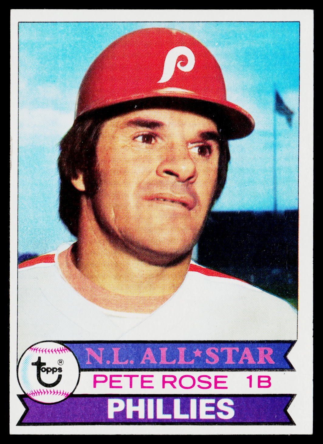 1979 Topps Burger King Philadelphia Phillies #13 Pete Rose 1979 Topps Burger King Philadelphia Phillies #13 Pete Rose