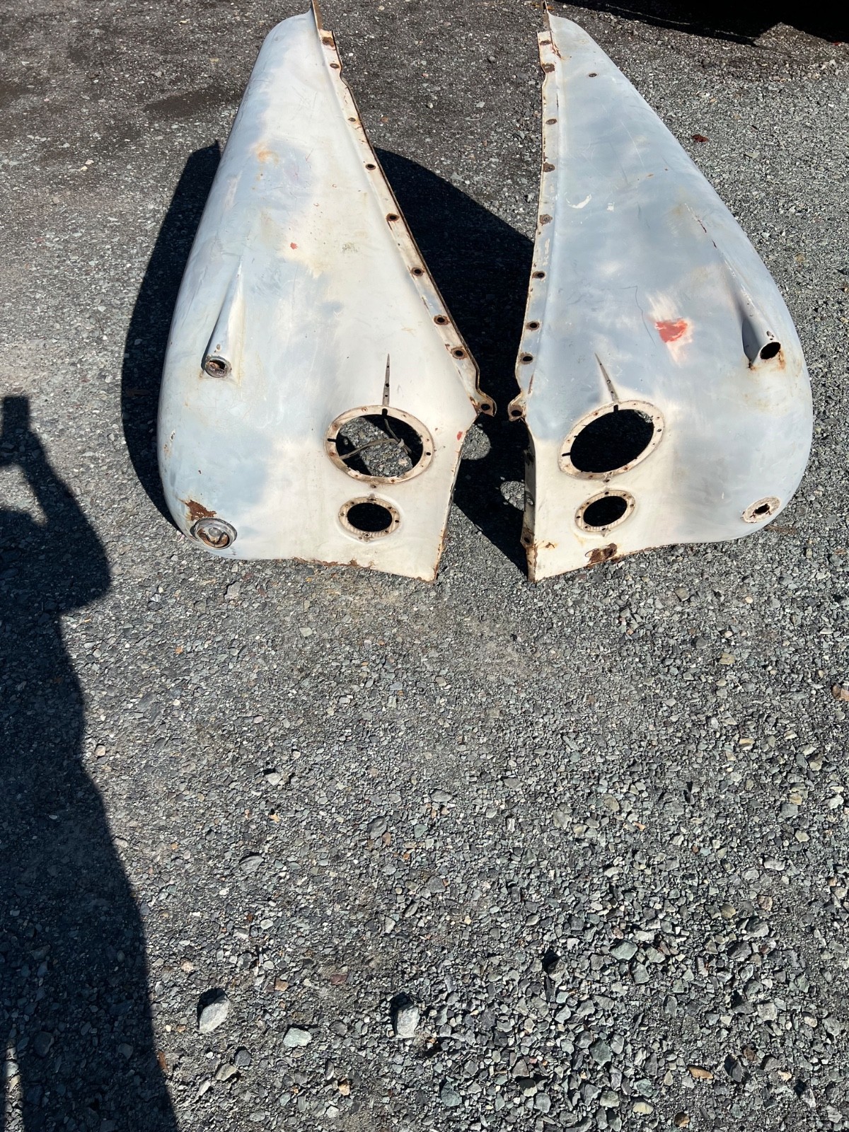 1955-1957 Jaguar Mark VII Front Fenders 1955-1957 Jaguar Mark VII Front Fenders