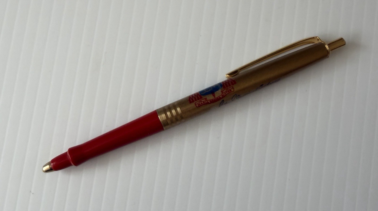 Vintage Lipic Ballpoint Pen John Cardinal Carberry St Louis Catholic Souvenir