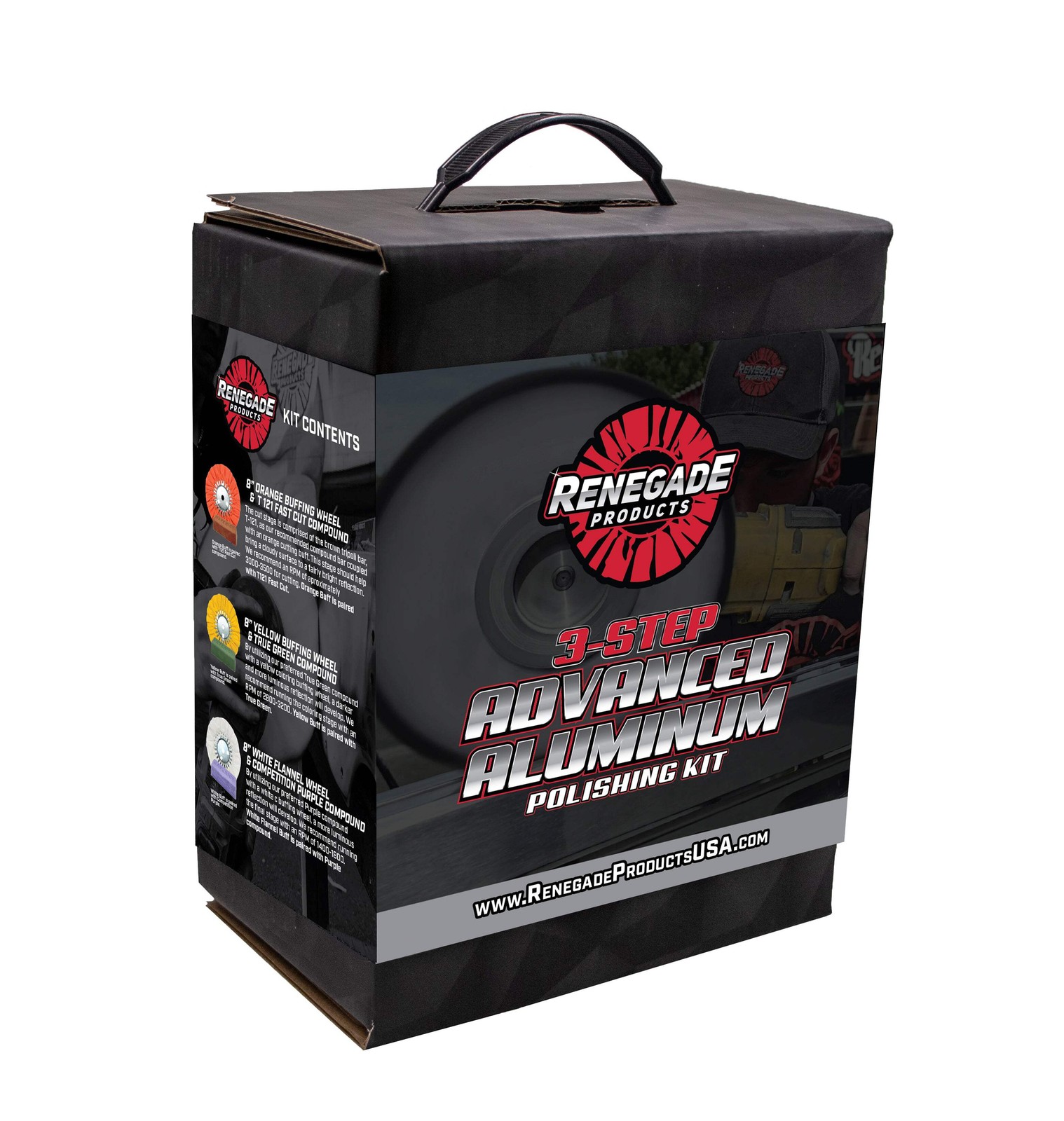 3-Step Advanced Aluminum Polishing Kit