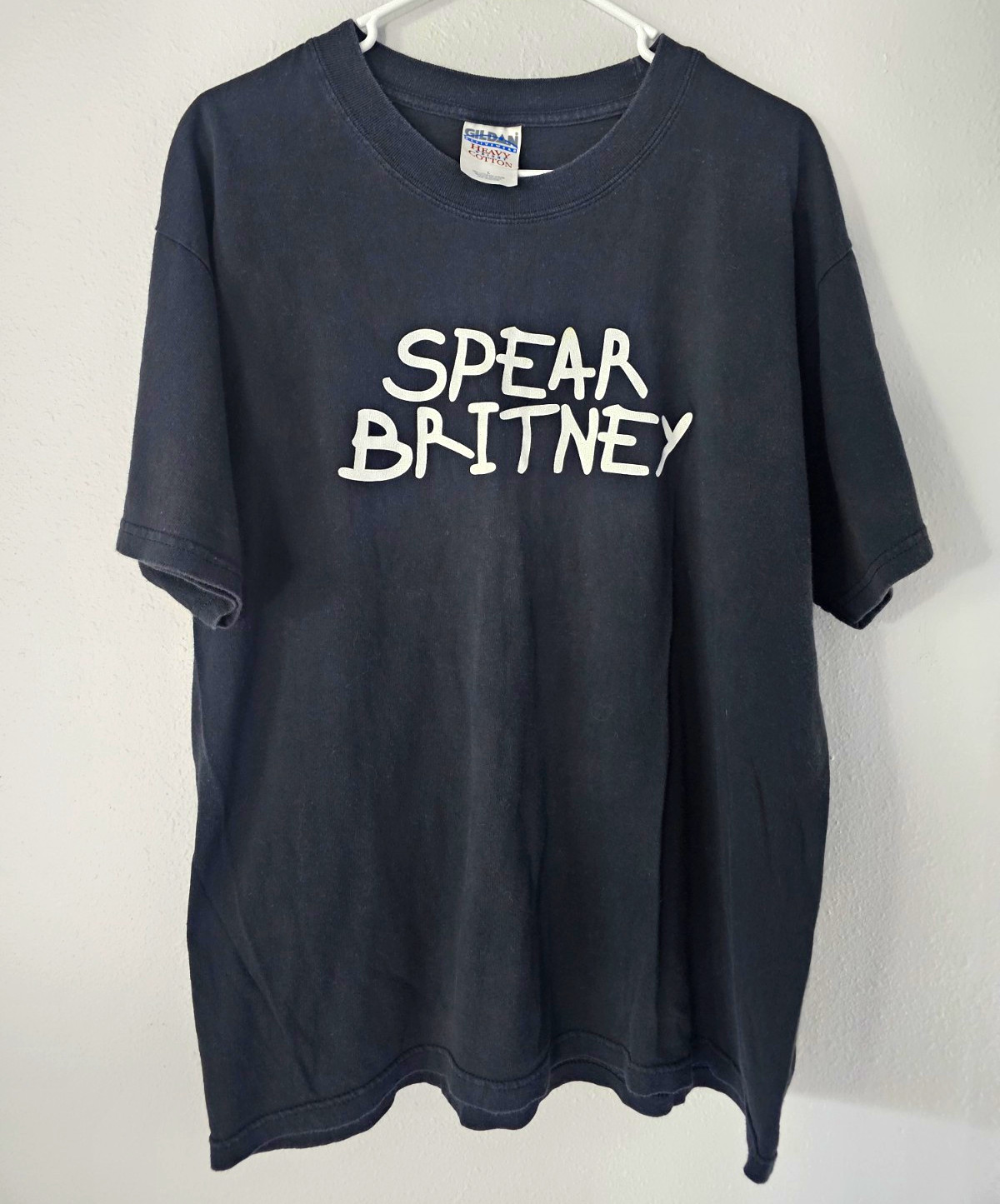 Vintage 2000 Spear Britney Parody T-Shirt Y2K Britney Spears Hot Topic Large