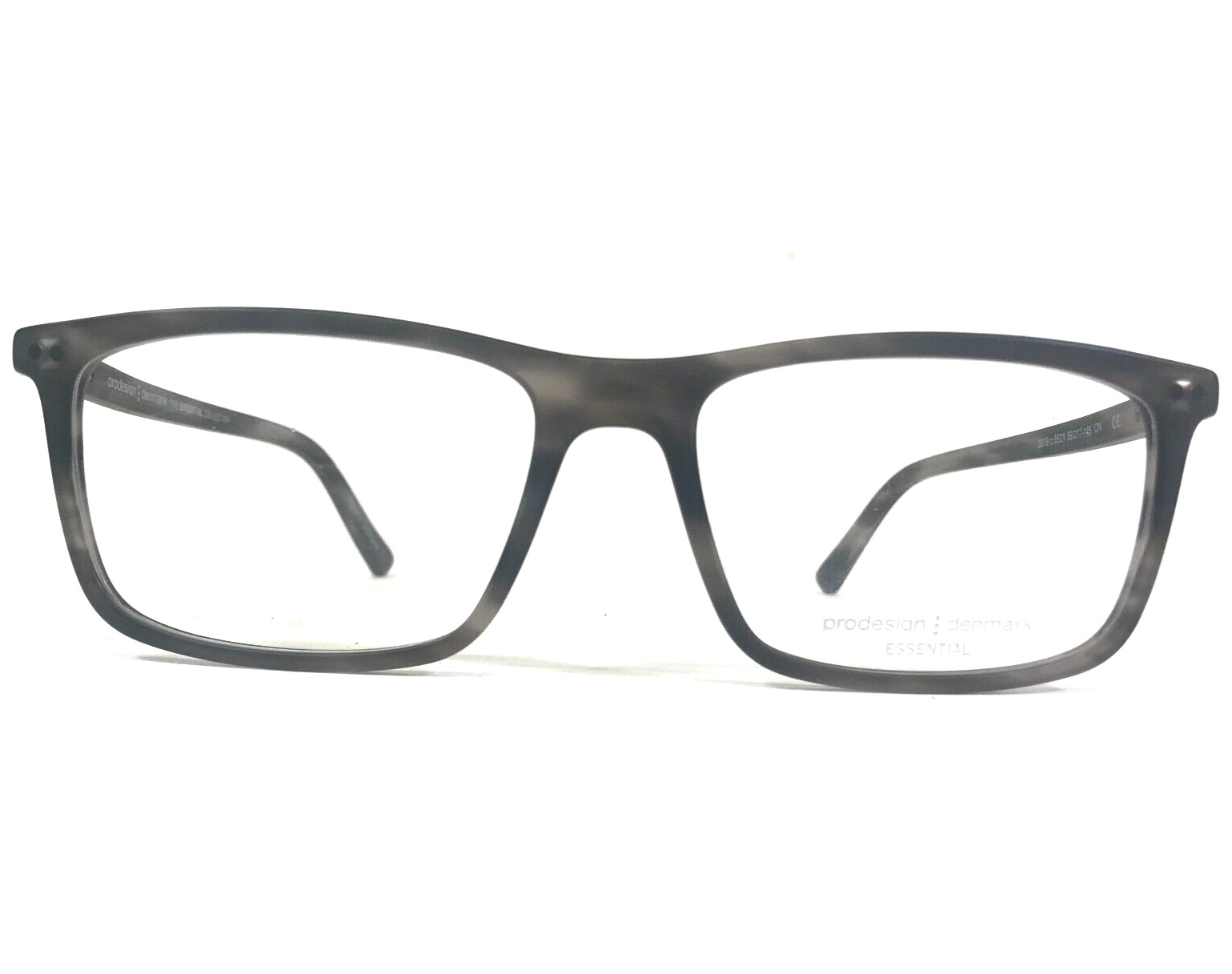 Prodesign Denmark Eyeglasses Frames 3619 c.6521 Gray Tortoise Square 56-17-145