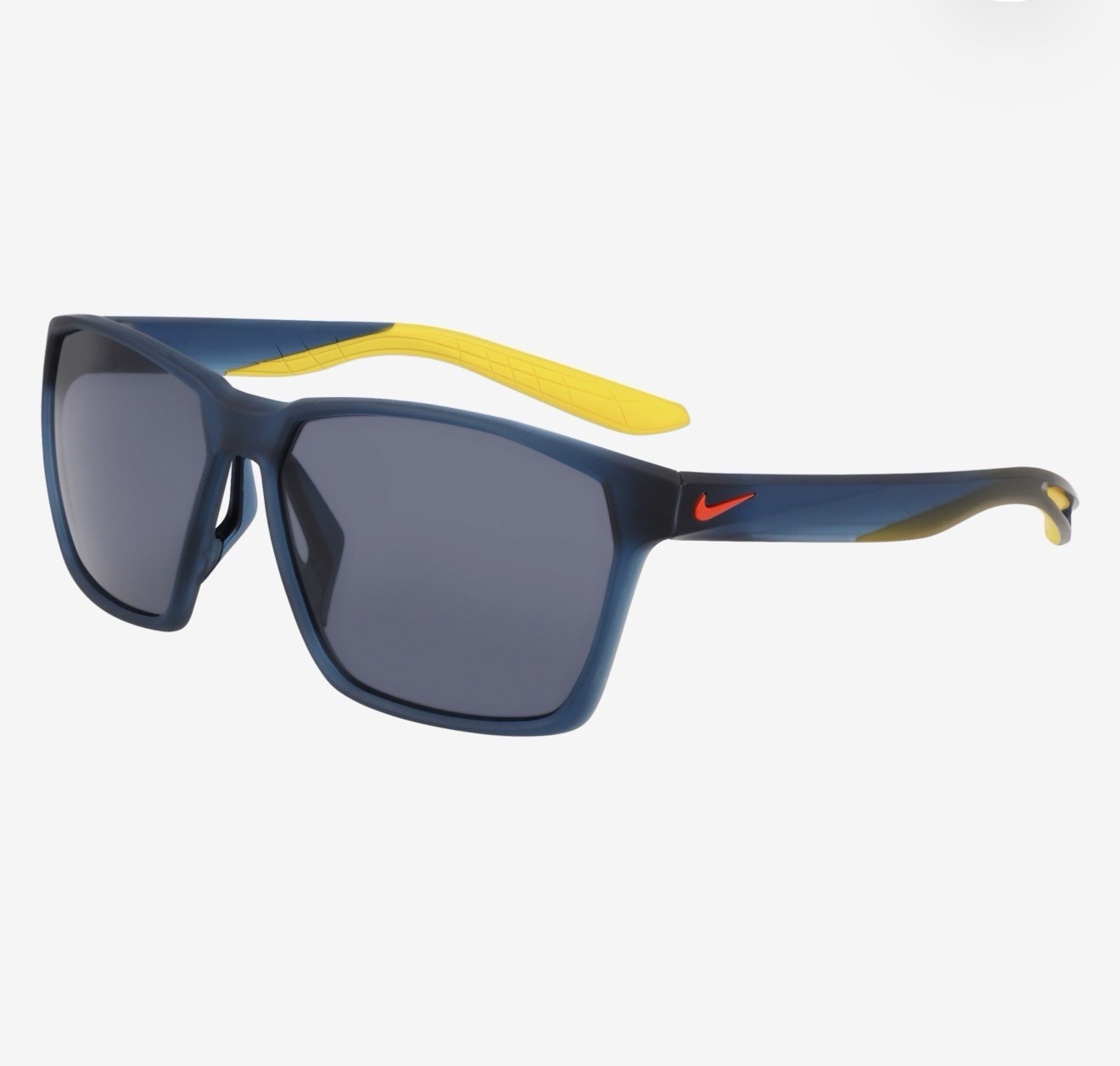 NOS Nike Maverick Sport Sunglasses N-IB6916X 440 Matte Navy Noise Aqua 59-15-145