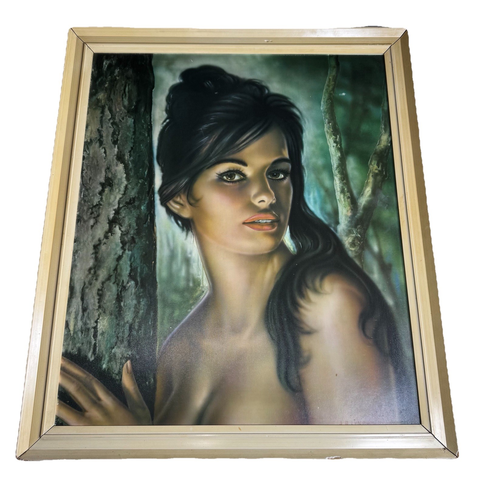Vintage 1960s JH Lynch SIGNED Framed Tina Print Kitschy Collectible Original Vintage 1960s JH Lynch SIGNED Framed Tina Print Kitschy Collectible Original