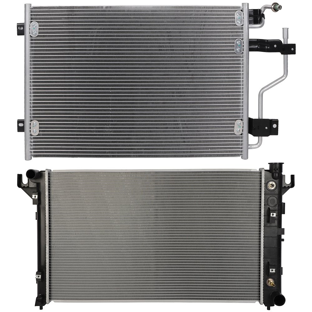 Radiator & AC Condenser Cooling Kit For 1994-1997 Dodge Ram 2500 3500