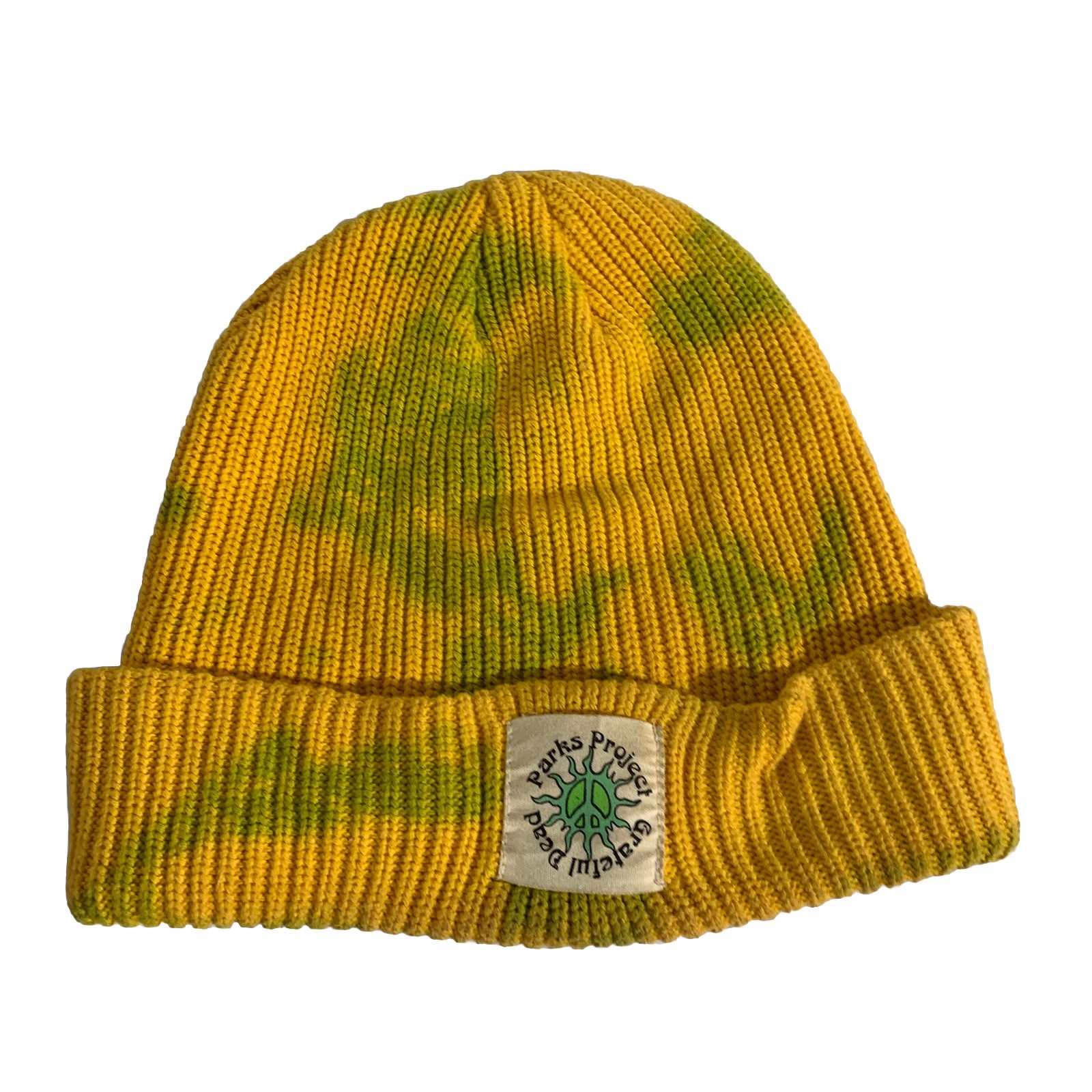 PARKS PROJECT GREATFULL DEAD Tie-dyed Cuffed Knit Beanie NWOT $39 PARKS PROJECT GREATFULL DEAD Tie-dyed Cuffed Knit Beanie NWOT $39