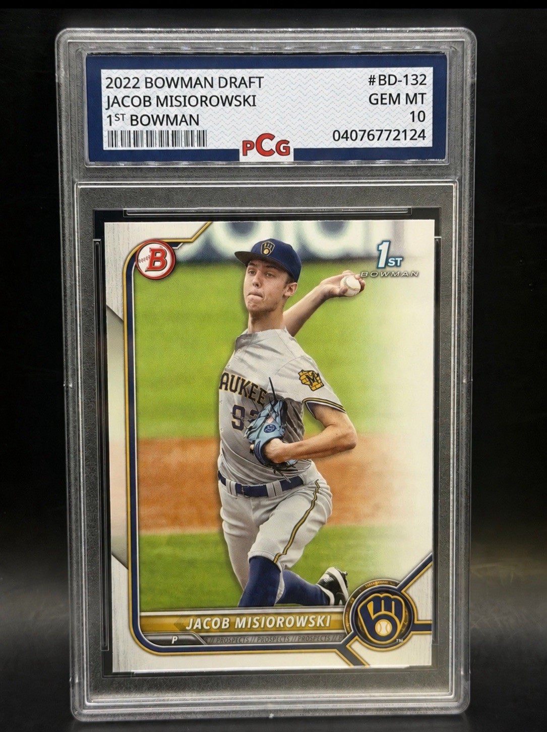 2022 BOWMAN DRAFT #BD132 JACOB MISIOROWSKI 1st BOWMAN PCG GEM-MINT 10 RC 📈 2022 BOWMAN DRAFT #BD132 JACOB MISIOROWSKI 1st BOWMAN PCG GEM-MINT 10 RC 📈