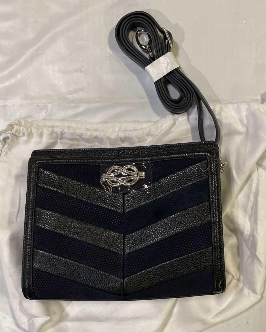 Chevron Black/Black Findley Organizer Bag