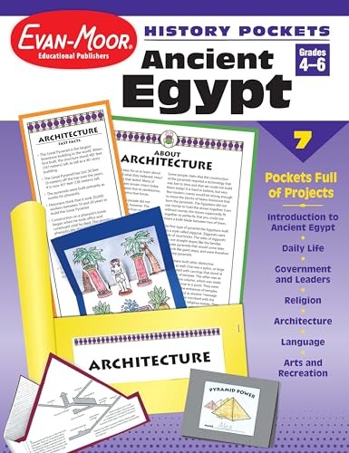 History Pockets: Ancient Egypt - Grades 4-6+ - Paperback - VERY GOOD