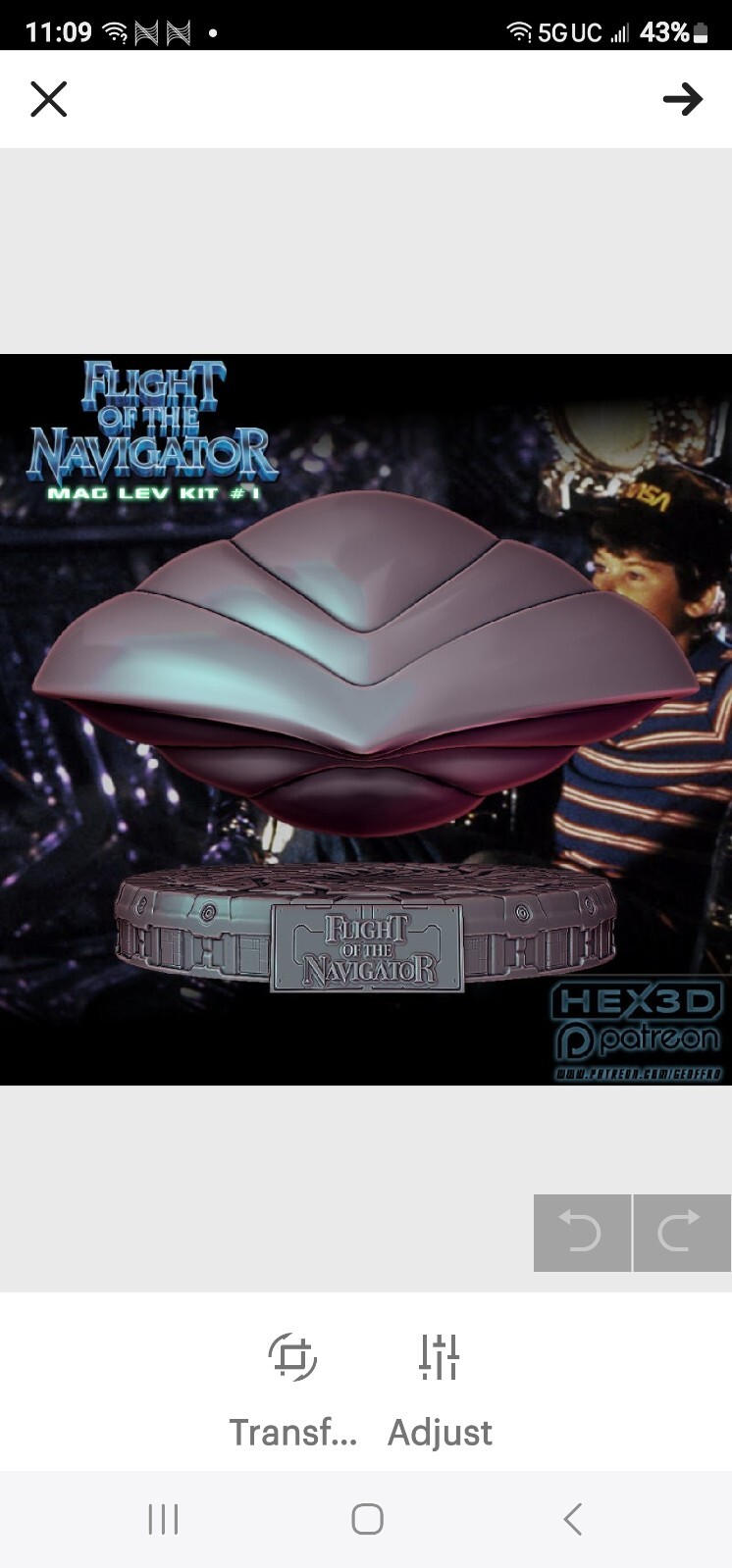  Flight of the Navigator Ship