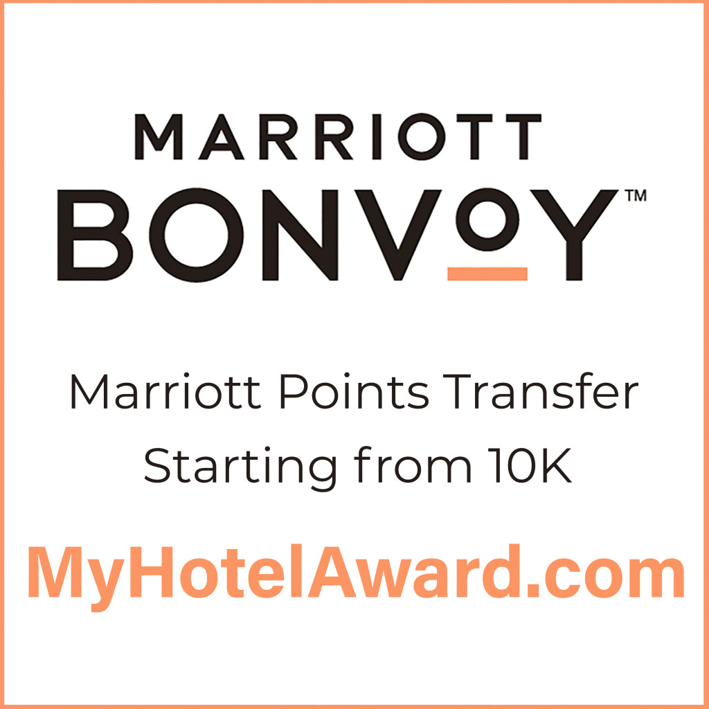 Marriott Bonvoy Rewards Points - 10,000 points - Transferred within 24 hrs