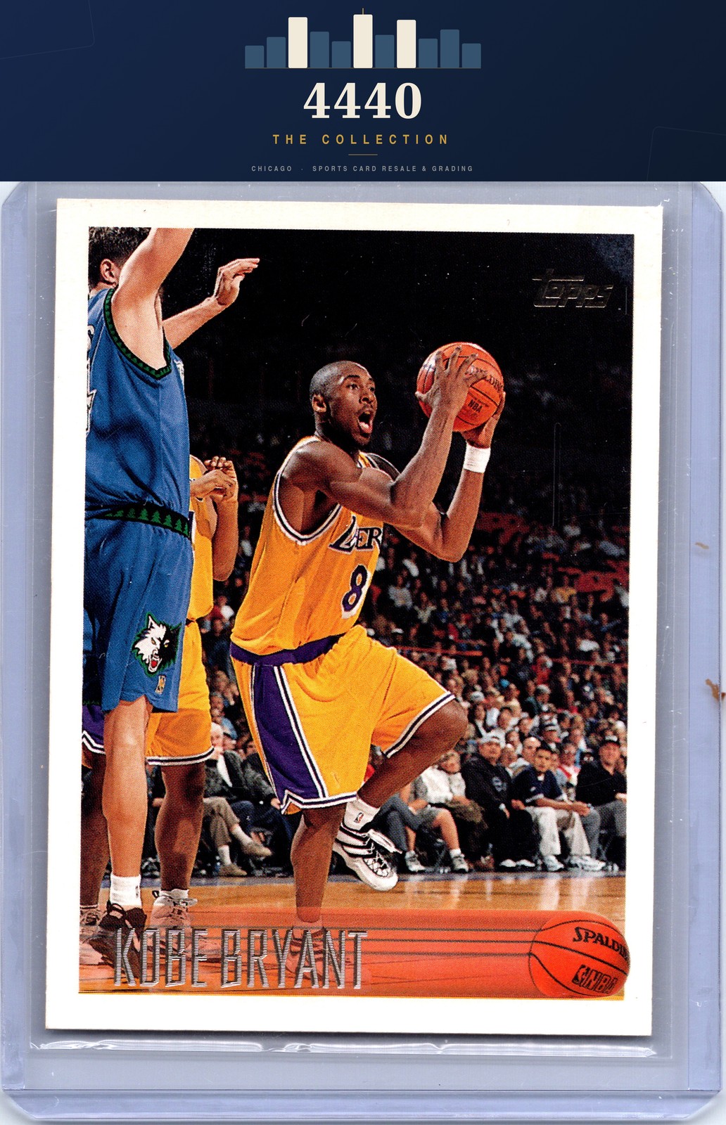 1996-97 Topps #138 Kobe Bryant READ DESCRIPTION