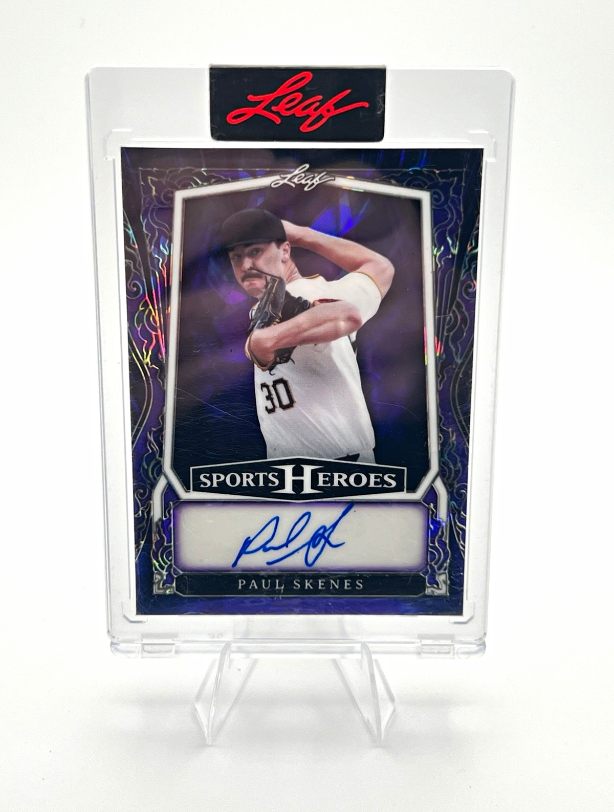 Leaf 2025 Metal Sports Heroes - Paul Skenes #BA-PS1 Autograph Leaf 2025 Metal Sports Heroes - Paul Skenes #BA-PS1 Autograph