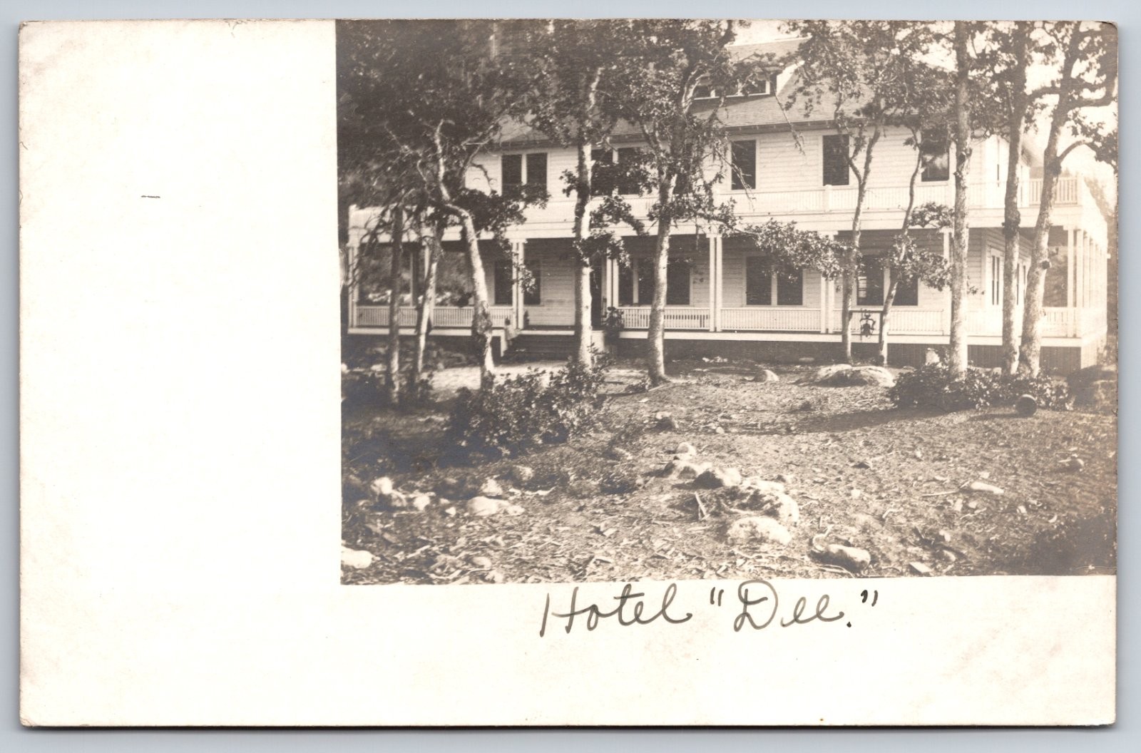 Dee Oregon Hotel Dee Doane Cancel Real Photo RPPC
