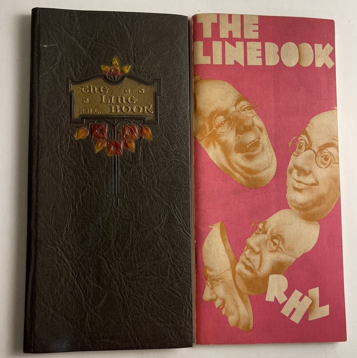 1926 & 1930 THE LINE BOOKS RHL Richard Henry Little CHICAGO TRIBUNE WRITER HUMOR 1926 & 1930 THE LINE BOOKS RHL Richard Henry Little CHICAGO TRIBUNE WRITER HUMOR