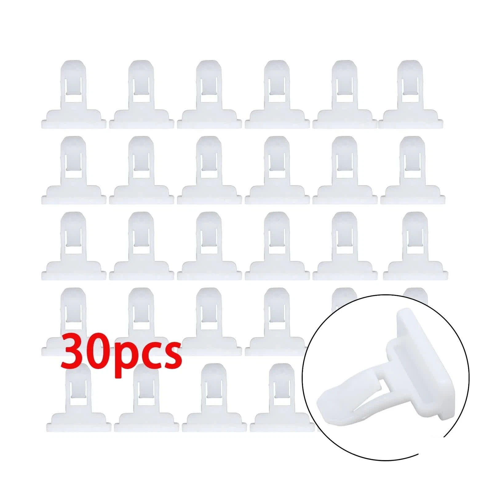 30pcs 75392-35220 Front & Rear Spoiler Moulding Clips Bumper Retainer for Toyota