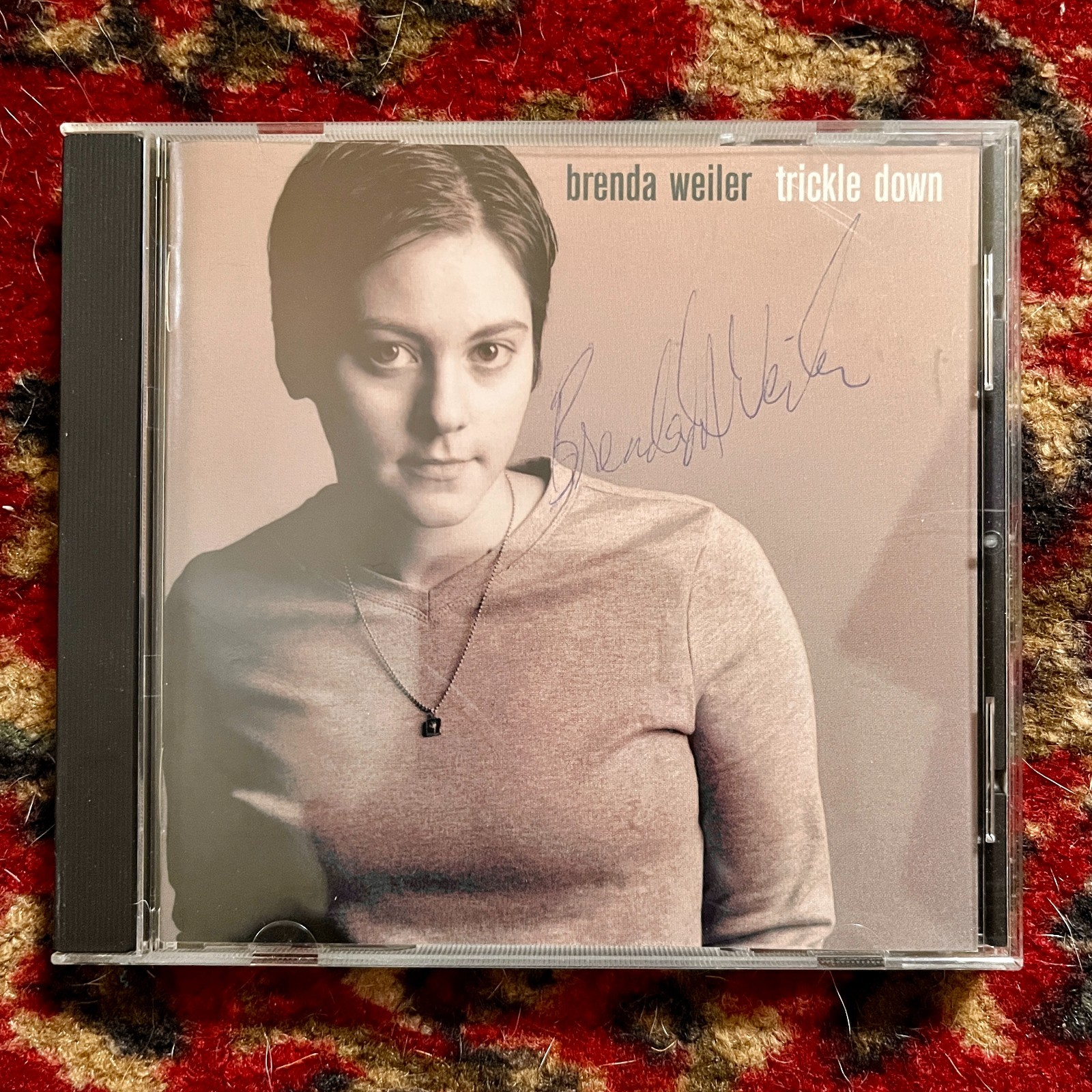 Brenda Weiler AUTOGRAPHED CD Trickle Down Brenda Weiler AUTOGRAPHED CD Trickle Down