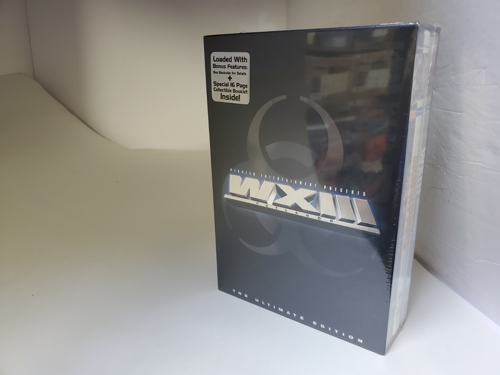 MINT NEW WXIII Wasted 13  Patlabor 3-Disc DVD Set, Special Edition ANIME #C13