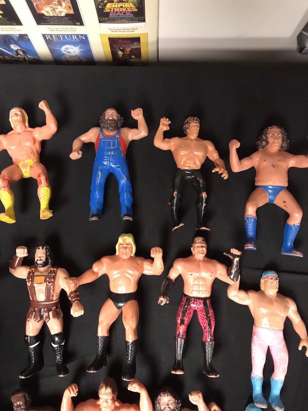 RARE Vintage LJN Wrestling Superstars WWF/WWE Assorted LOT of 14 figures 8\