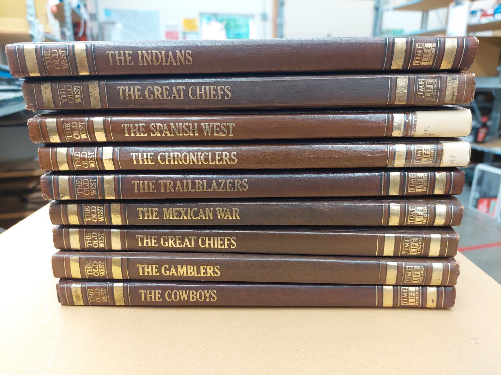Time Life Vintage Hardcover The Old West  9 Book Lot