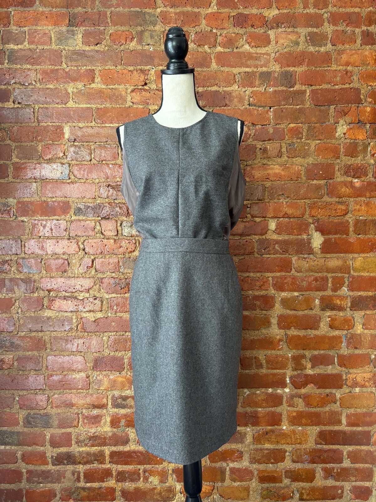Vintage Valentino Matching Skirt Set, Wool Cashmere, Size 48, Made in Italy