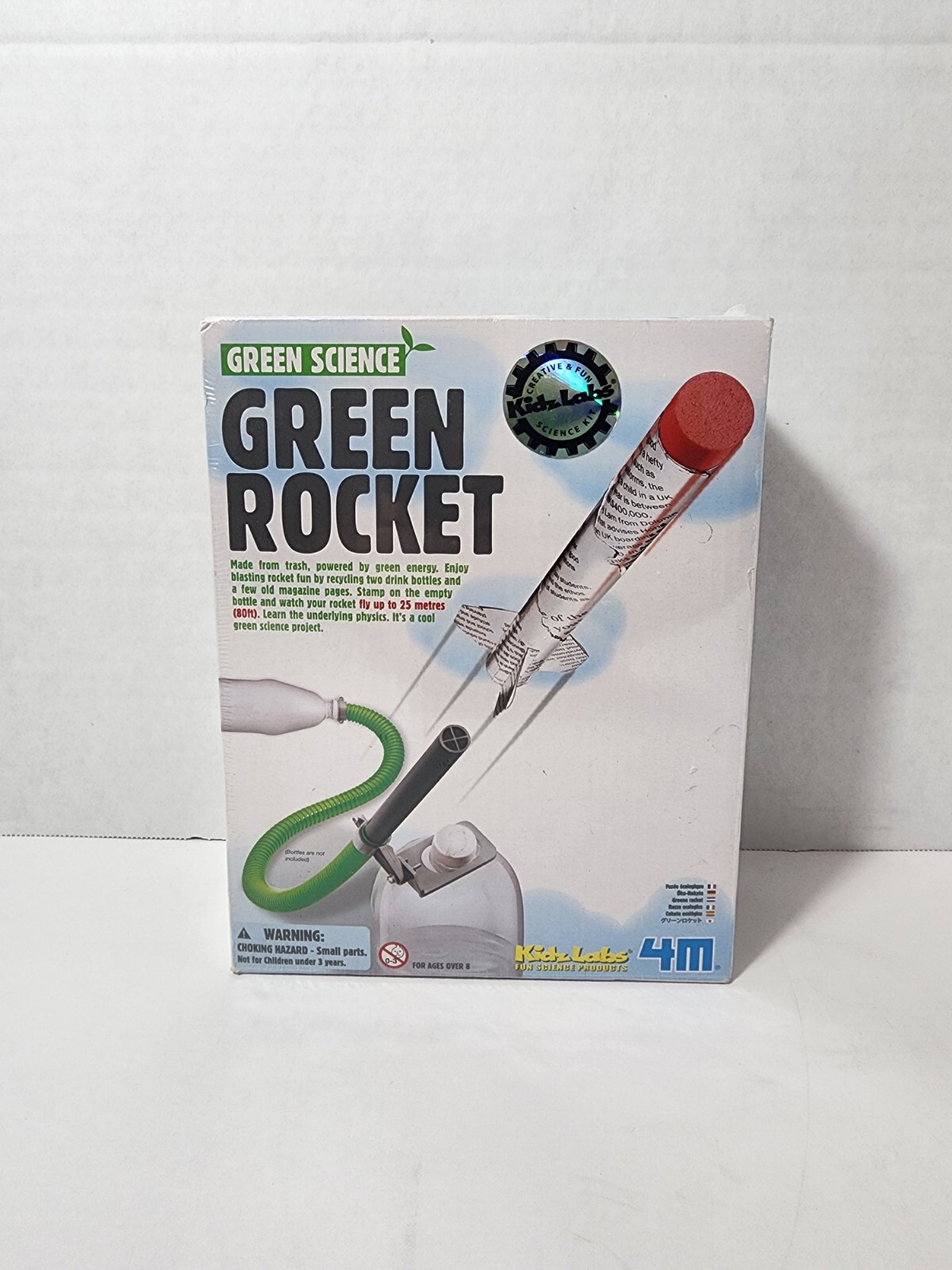 4M Toysmith Green Science Green Rocket Kit New Sealed 4M Toysmith Green Science Green Rocket Kit New Sealed