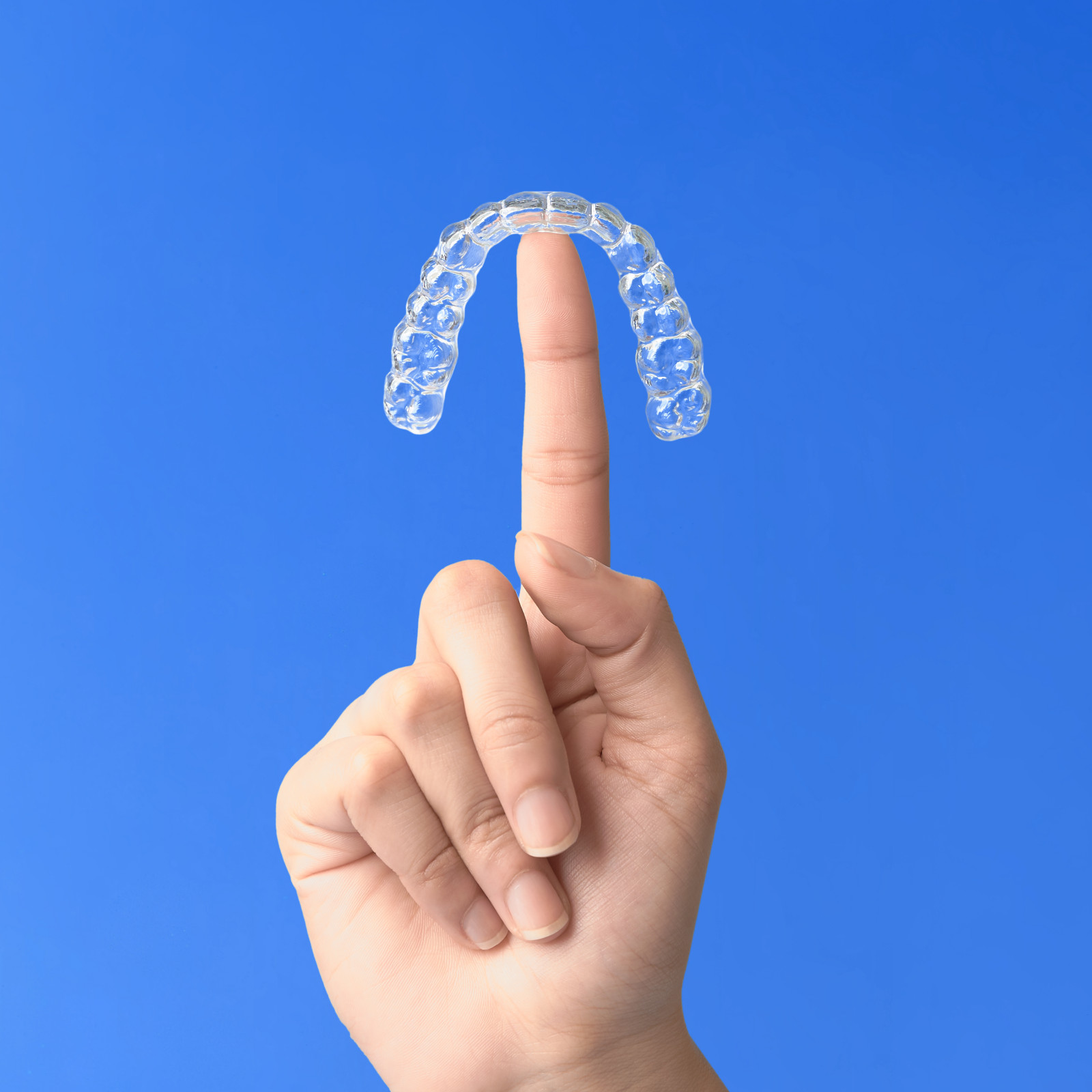 ALIGNERCO Hybrid Night Guards for Bruxism | Dual Arch | Custom Fit | TMJ Relief.
