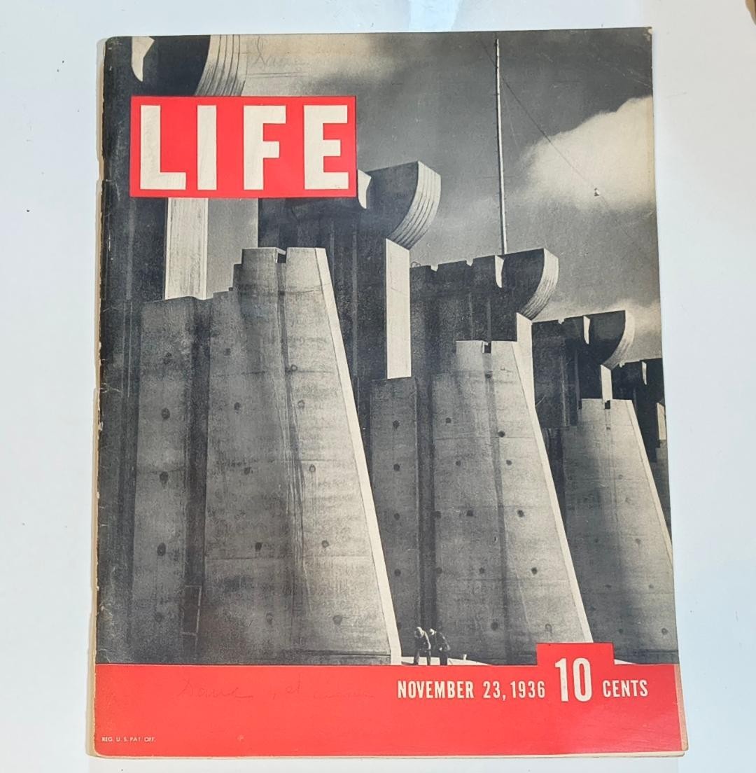 Vintage LIFE Magazine November 23 , 1936 Vintage LIFE Magazine November 23 , 1936