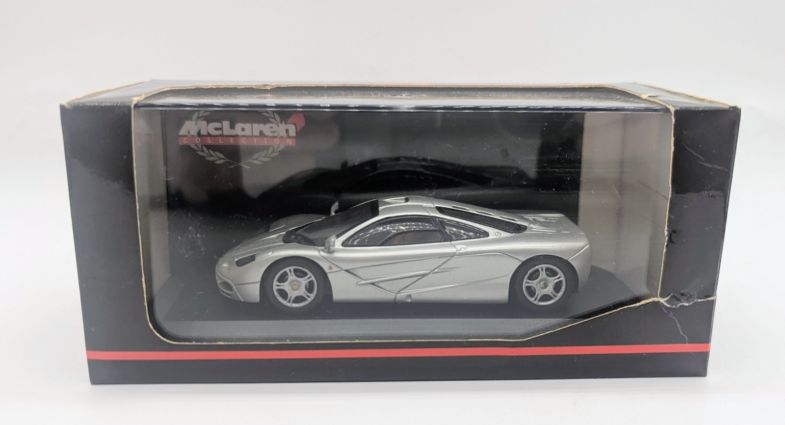 MiniChamps McLaren Collection F1 Roadcar Silver Boxed MiniChamps McLaren Collection F1 Roadcar Silver Boxed