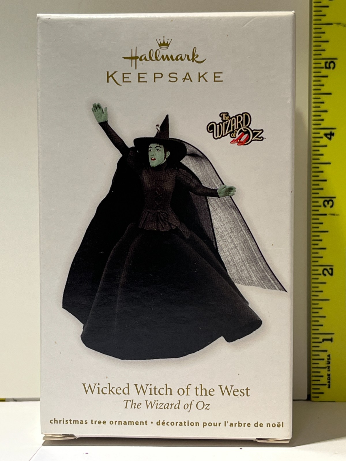 Hallmark Wicked Witch of the West Wizard of Oz Keepsake Ornament NIB 2011 Rare