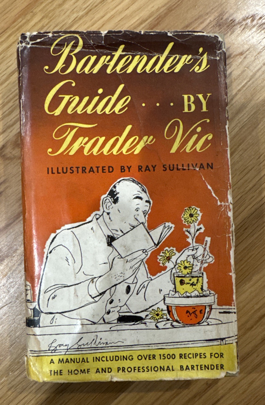 Vintage 1948 Trader Vic Bartender's Guide Hardcover Cocktail Book Ray Sullivan Vintage 1948 Trader Vic Bartender's Guide Hardcover Cocktail Book Ray Sullivan