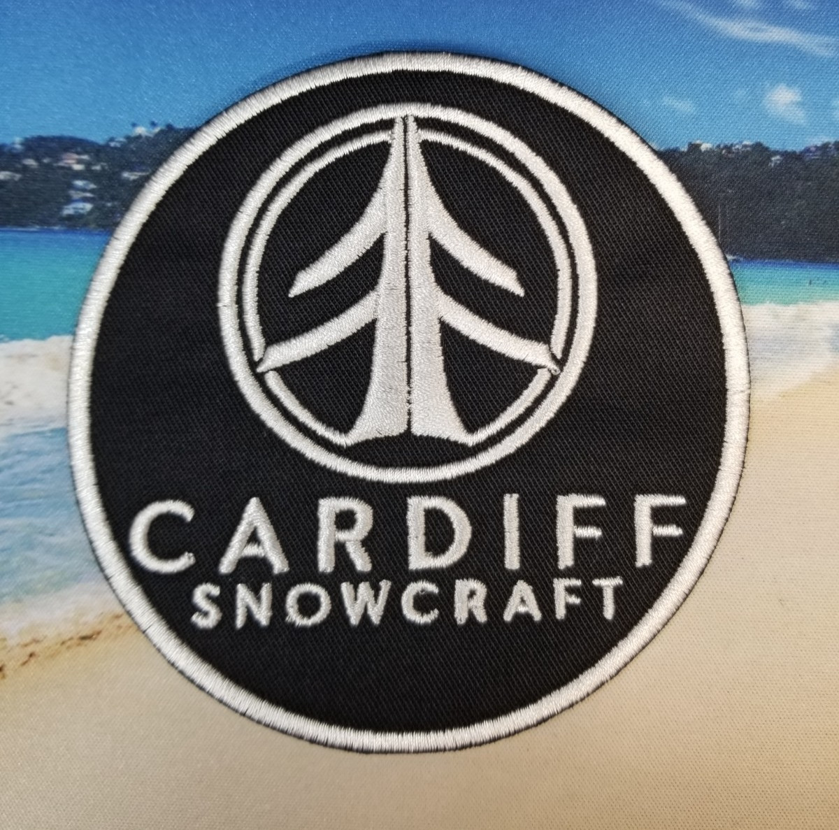 EMBROIDERED CARDIFF SNOWCRAFT PATCH (Please Read Ad)