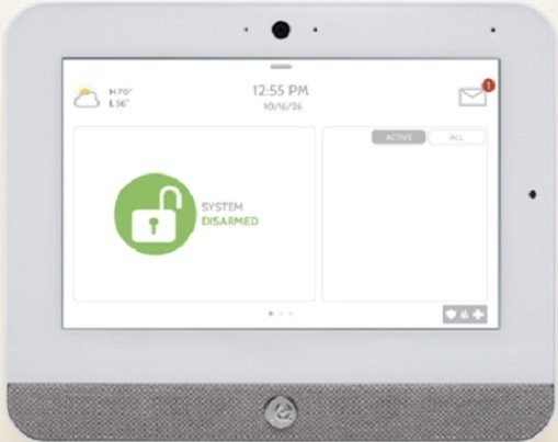 QOLSYS iQ5 iQP5017 433 WIRELESS ALARM SYSTEM ALARM.COM VERIZON LTE INTERLOGIX LN