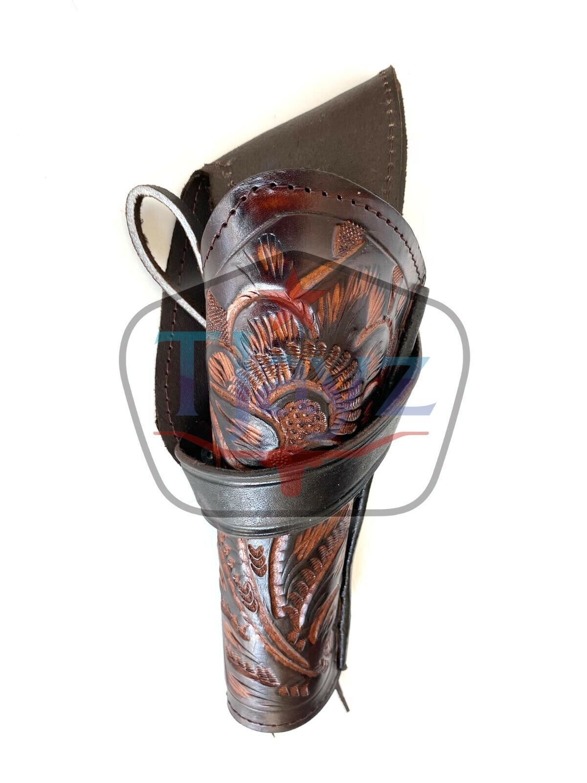 *NEW* TJAYZ LEFT HAND Western Cross Draw Gun Holster Tooled Leather SASS Pistol *NEW* TJAYZ LEFT HAND Western Cross Draw Gun Holster Tooled Leather SASS Pistol