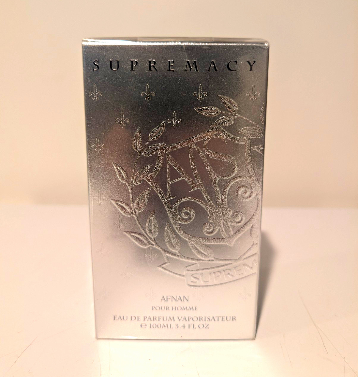 Afnan Supremacy Eau de Parfum Spray for Men, Regular Size 3.4 fl oz